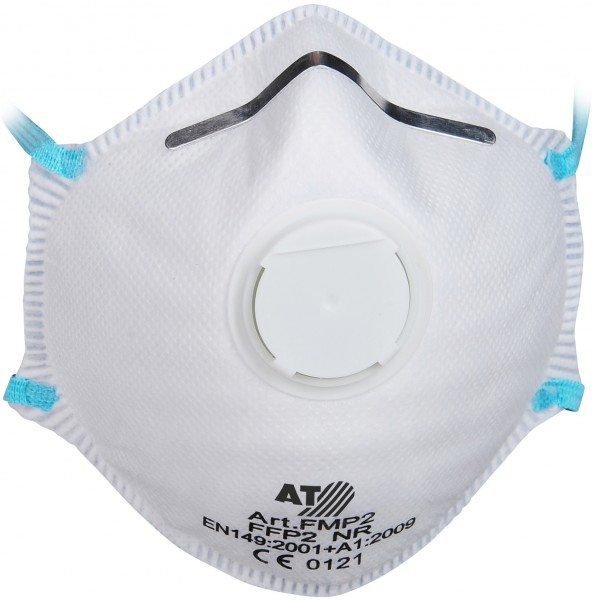 Atemschutzmaske Asatex, FFP2, mit Ventil (15er Pack)