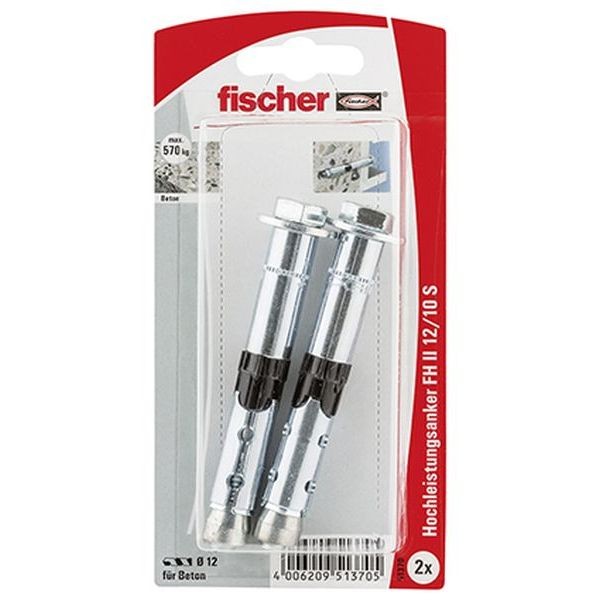 Fischer Hochleistungsanker FH II 12/10 S K (2), 051370