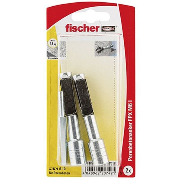 Fischer Porenbetonanker FPX-I M6 K (2), 531119