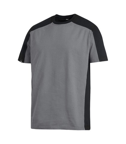 FHB T-Shirt, zweifarbig MARC 90690 1120-grau-schwarz