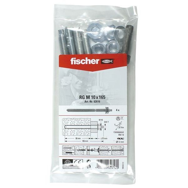 Fischer Ankerstange RG M10x165 B (4), 062616
