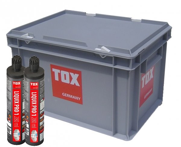 Tox Aktion 20 x Verbundmörtel Liquix Pro 1 280 ml in Transportbox, 084909201