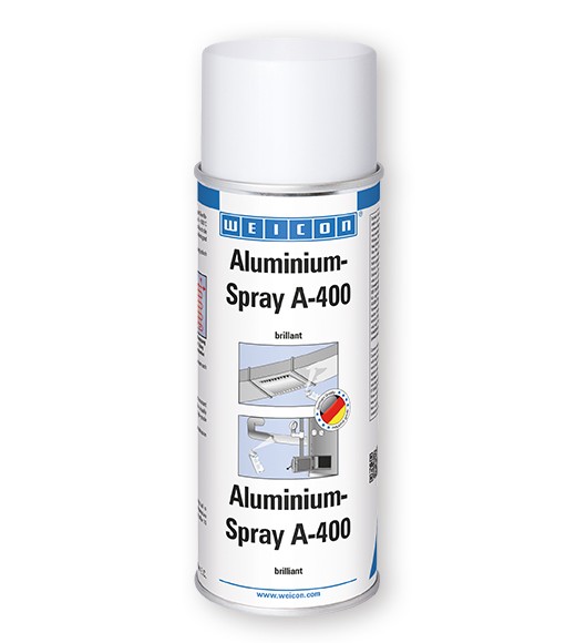 WEICON Aluminium-Spray A-400 &quot;brillant&quot; 400 ml, 11051400