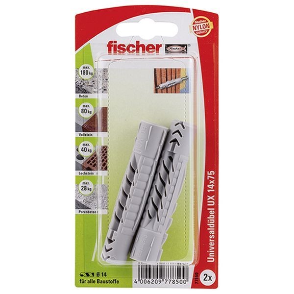 Fischer Universaldübel UX 14x75 K (2), 077850
