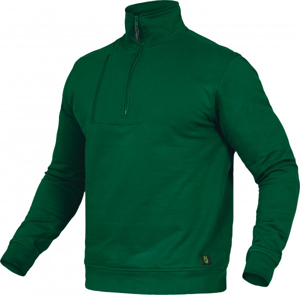 Leibwächter Flex-Line, Zip-Sweater grün FLEXR01