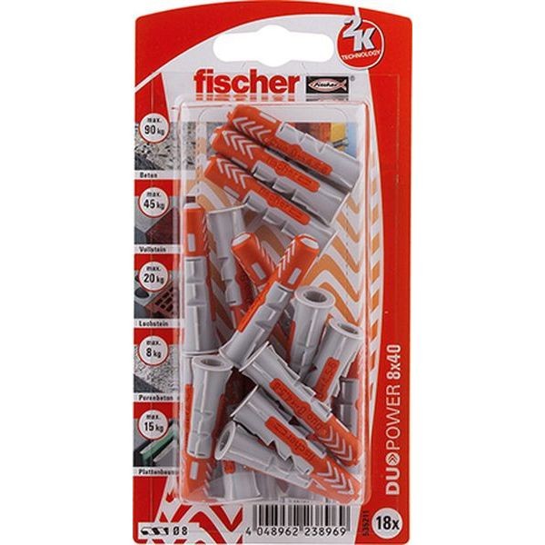 Fischer DUOPOWER 8x40 K (18), 535211