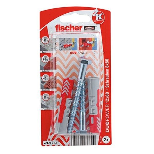Fischer DUOPOWER 12x60 S K (2), 537624