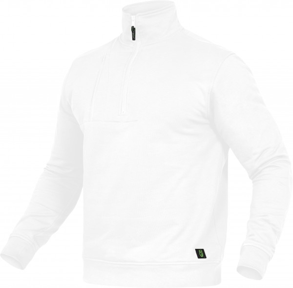 Leibwächter Flex-Line, Zip-Sweater white FLEXR04