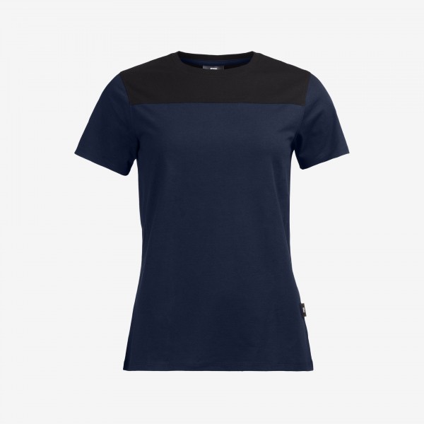 FHB KIRA T-Shirt Damen, marine-schwarz, 822210-1620