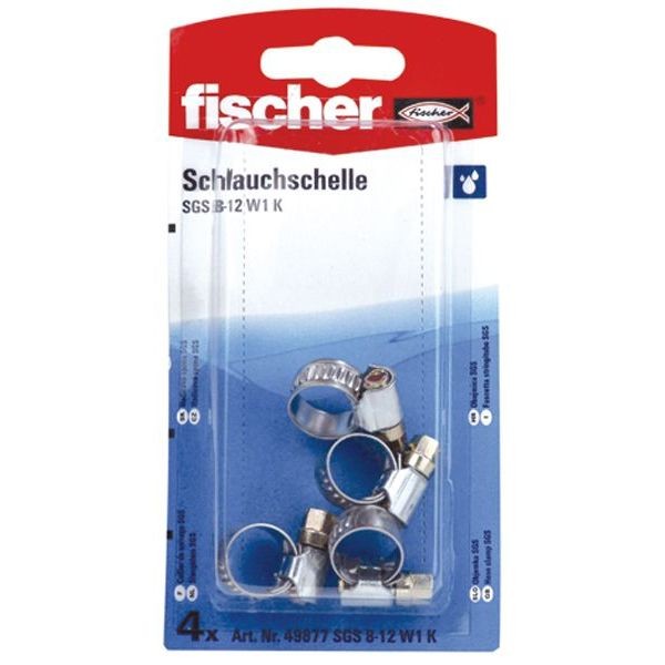 Fischer Schlauchschelle SGS 8-12 W2 K (4), 049877