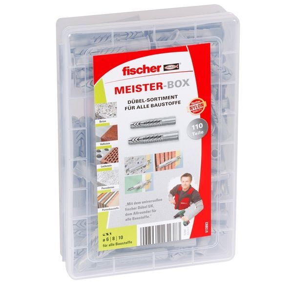 Fischer Meister-Box Universaldübel UX/UX-R (110), 513893