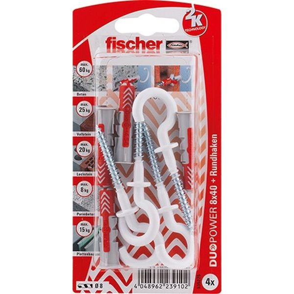 Fischer DUOPOWER 8x40 RH N K (4), 535225
