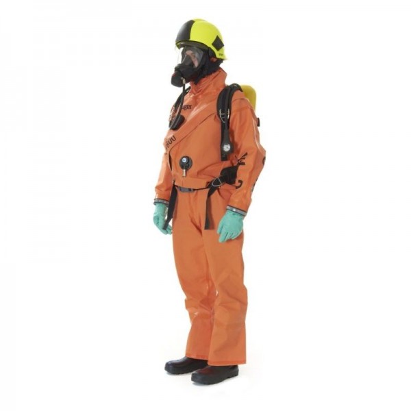 Dräger Chemikalienschutzanzug CPS 7800 EN orange Gr. L-43, R59143
