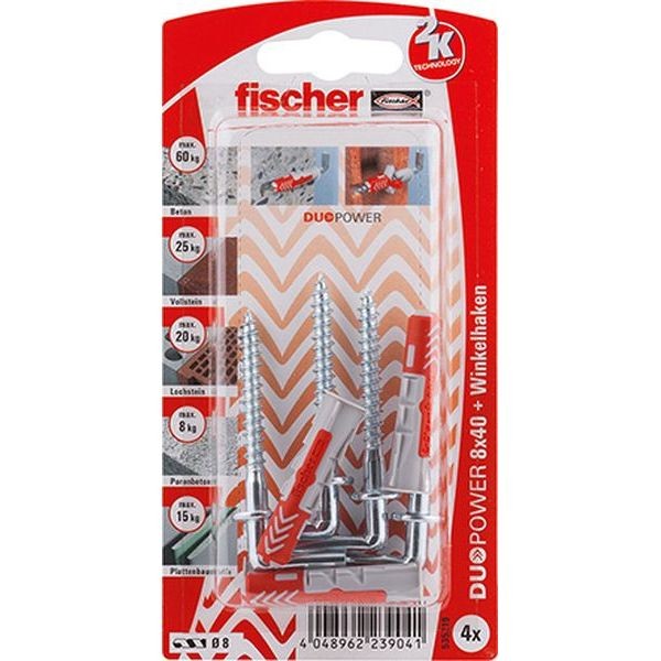 Fischer DUOPOWER 8x40 WH K (4), 535219