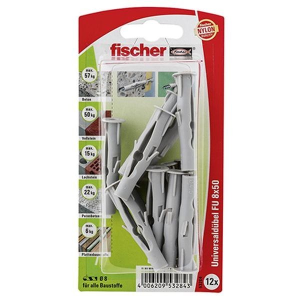 Fischer Universaldübel FU 8x50 K (12), 053284