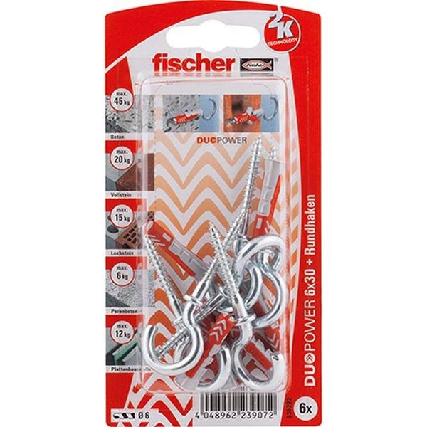 Fischer DUOPOWER 6x30 RH K (6), 535222