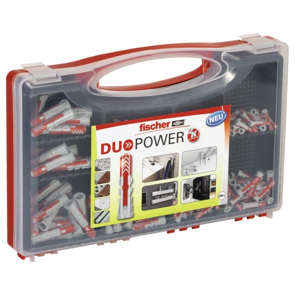 fischer redbox DuoPower, 280-tlg, 535973