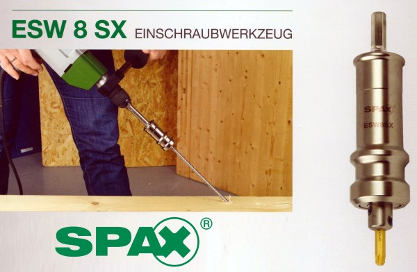 SPAX® Einschraubwerkzeug ESW 8 SX, 5000940987329
