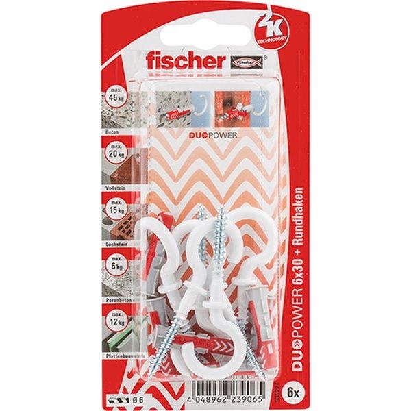Fischer DUOPOWER 6x30 RH N K (6), 535221