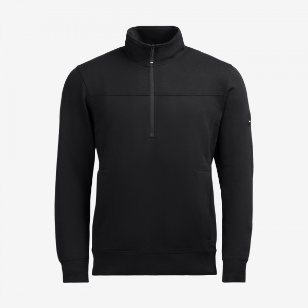 FHB ROB Zip-Sweatshirt, schwarz, 821120-20