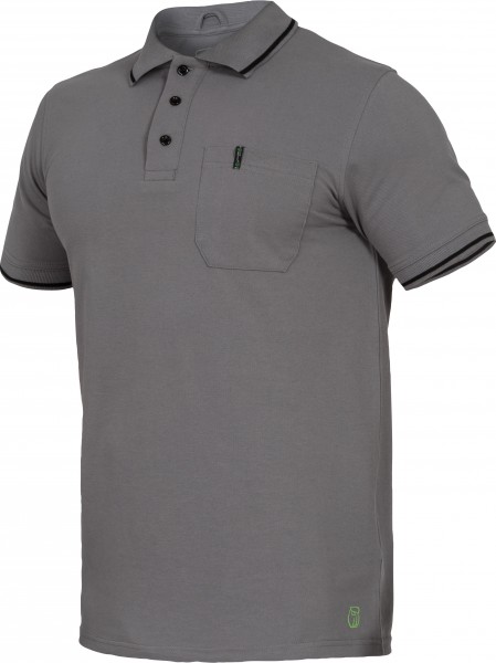Leibwächter Flex-Line, Polo-Shirt grau FLEXU07