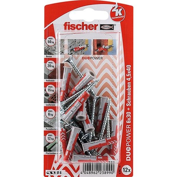 Fischer DUOPOWER 6x30 S K (12), 535214